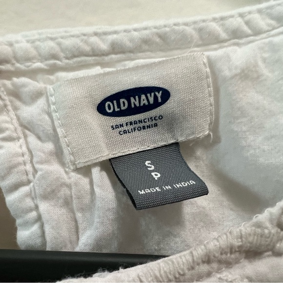 Old Navy Mini White Dress / Size Small Petite - Picture 3 of 3